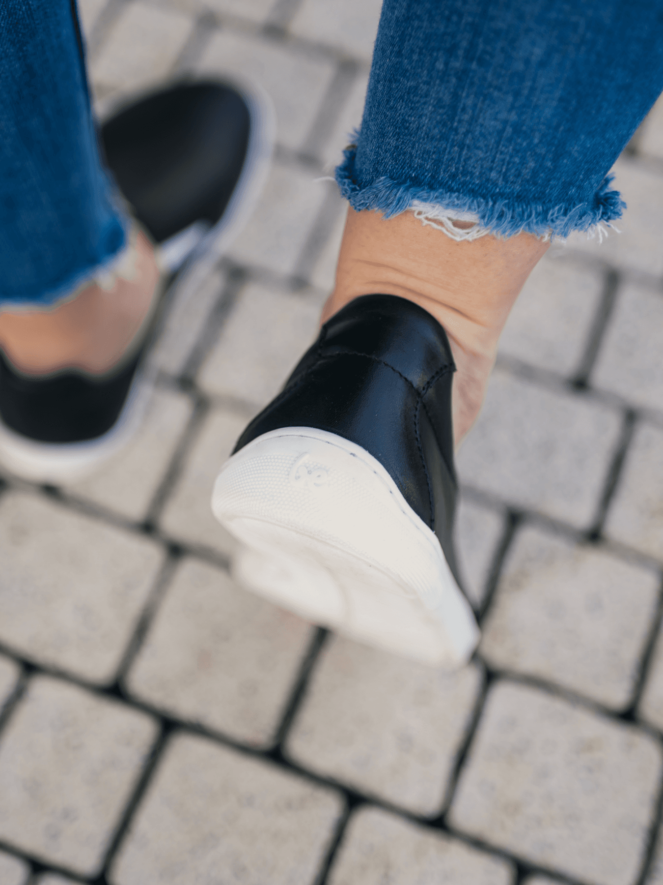 Barefoot Sneakers - Be Lenka Eazy Neo - Black & White - thumbnail 8