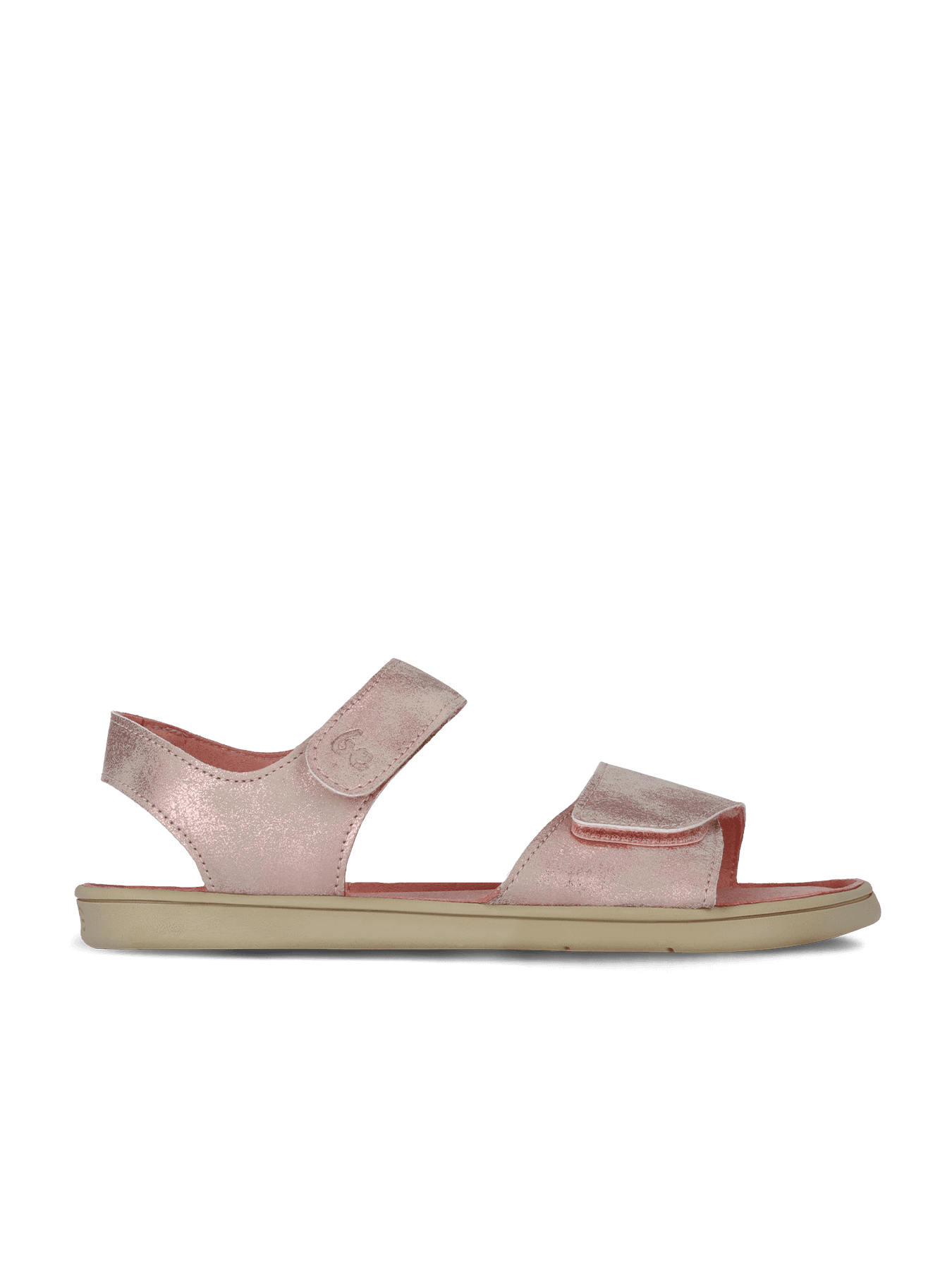 Kids barefoot sandals Be Lenka Miami Junior - Coral Sparkle - Main