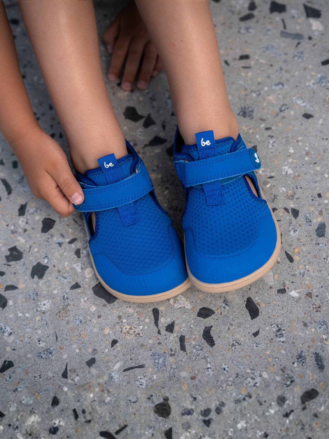 Kids barefoot sandals Zest Preschool - Blue - Main